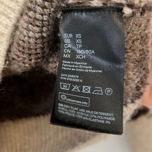 Leopard print sweater, animal, print sweater, cheetah, print sweater - Picture 6 of 6